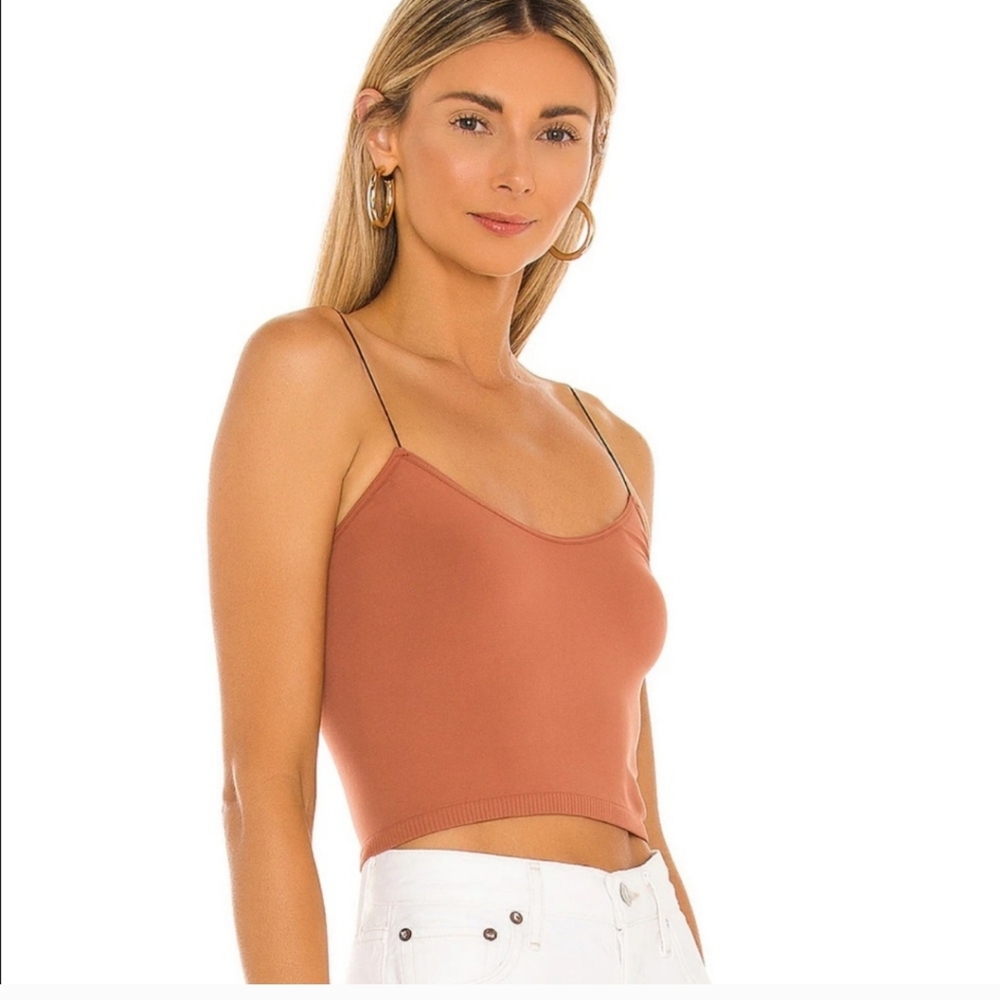 New without tags free people brami seamless cropped tank top size xs/s